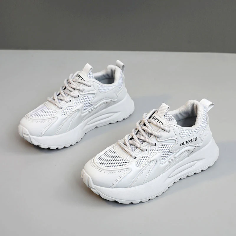 Damen Sportliche atmungsaktive Sneakers mit dämpfender Laufsohle und trendigem Design Heidi Mode - Image 6