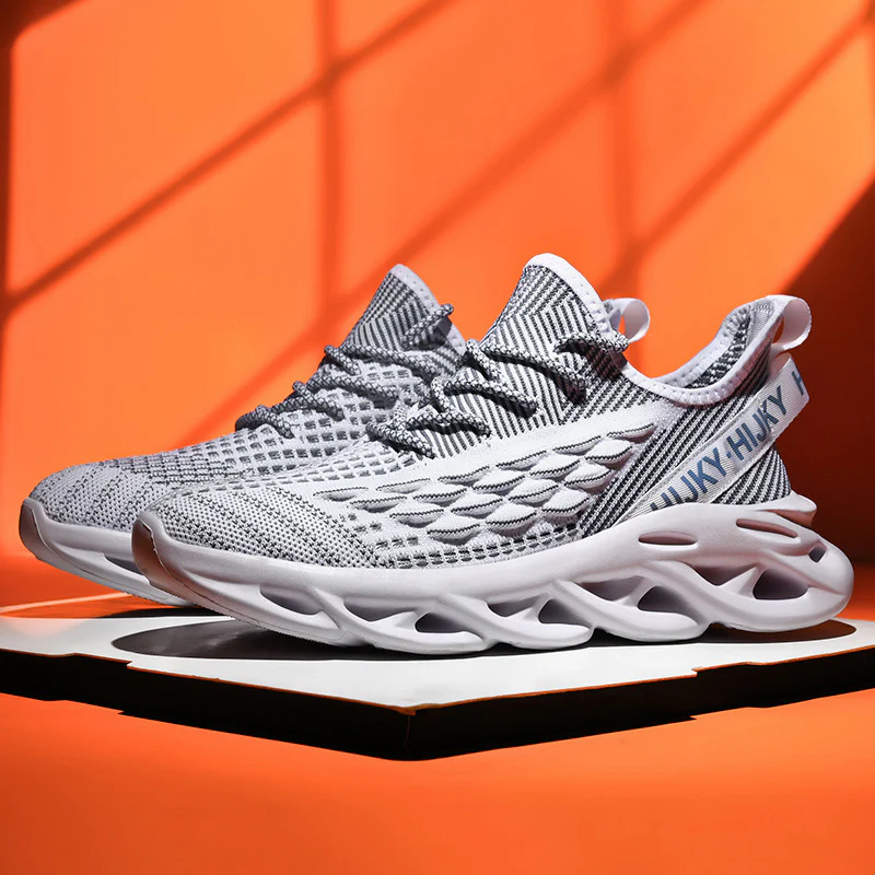 Damen Sportliche Atmungsaktive Sneakers mit flexiblem Dämpfungssystem Heidi Mode - Image 2