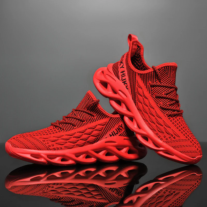 Damen Sportliche Atmungsaktive Sneakers mit flexiblem Dämpfungssystem Heidi Mode - Image 3