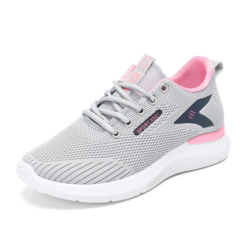 Damen Sportliche Atmungsaktive Sneakers mit flexiblem Mesh-Obermaterial Heidi Mode - Image 4