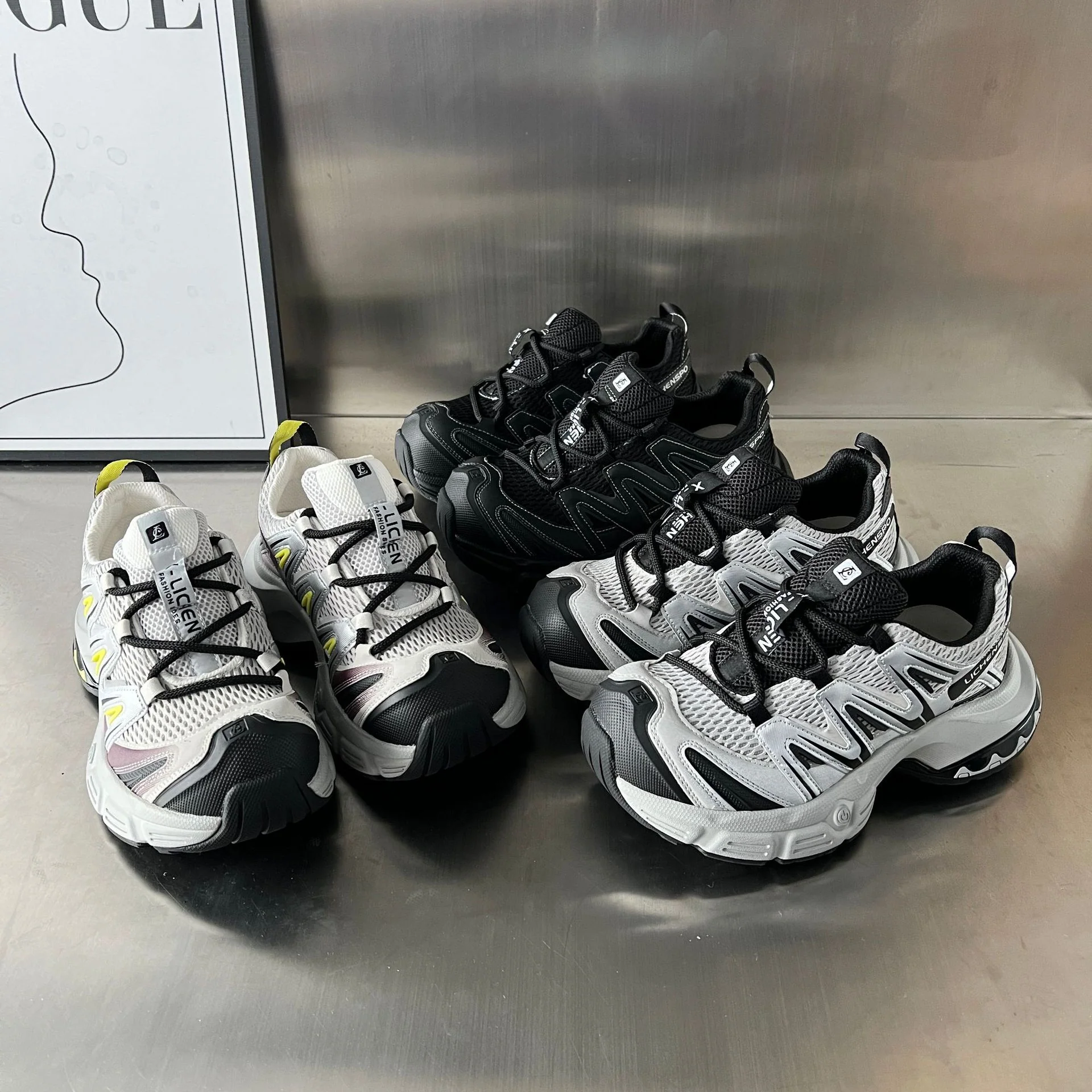 Damen Sportliche Atmungsaktive Sneakers mit innovativer Dämpfungstechnologie Heidi Mode - Image 4
