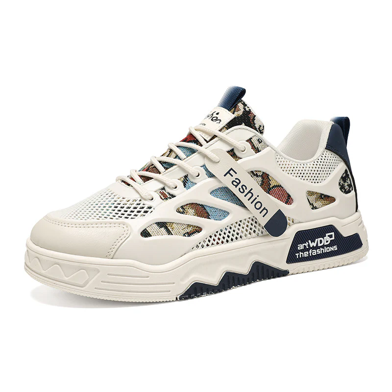 Damen Sportliche Atmungsaktive Sneakers mit modischem Netzdesign Heidi Mode - Image 5