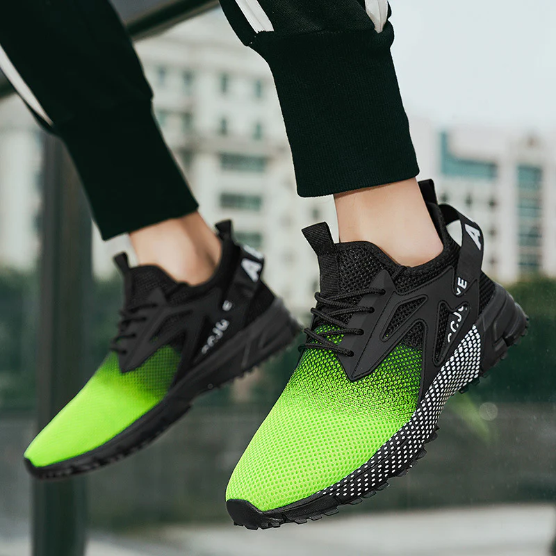 Damen Sportliche Atmungsaktive Sneakers mit rutschfester Sohle und flexiblem Design Heidi Mode - Image 2
