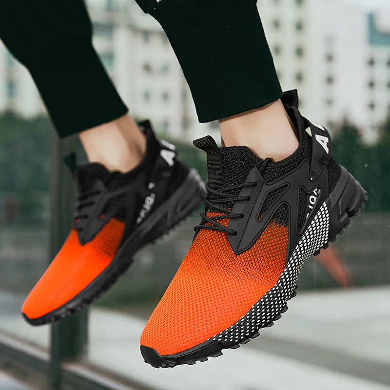 Damen Sportliche Atmungsaktive Sneakers mit rutschfester Sohle und flexiblem Design Heidi Mode - Image 3