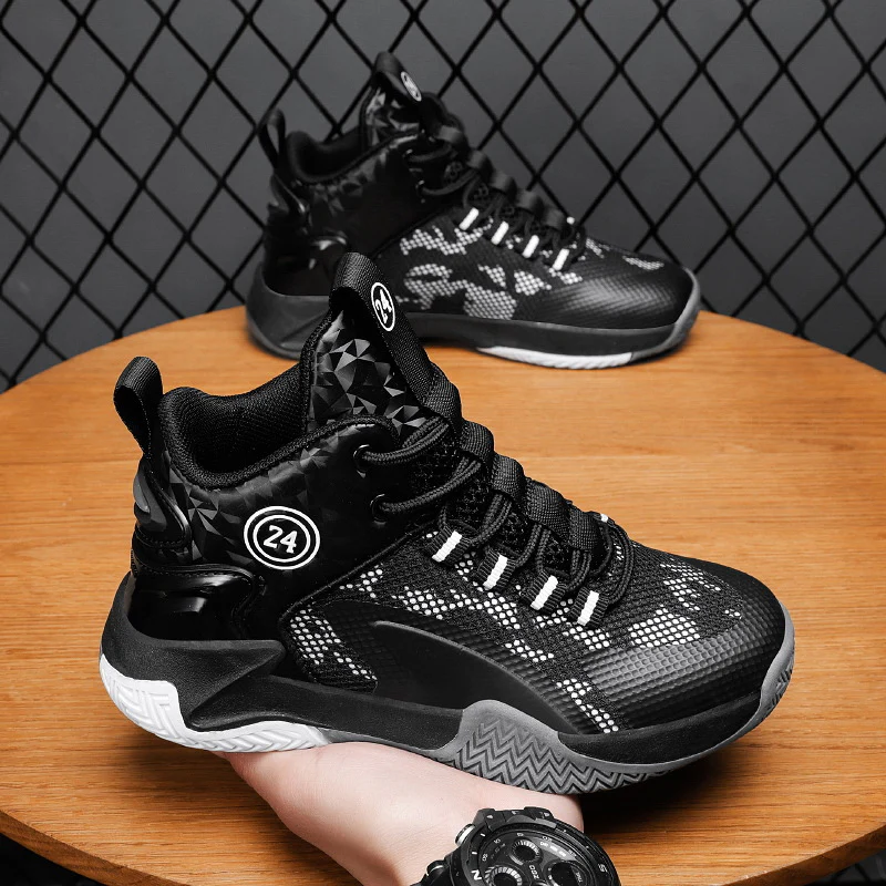 Damen Sportliche Basketball-Sneaker mit atmungsaktivem Mesh-Obermaterial und dämpfender Sohle Heidi Mode - Image 3