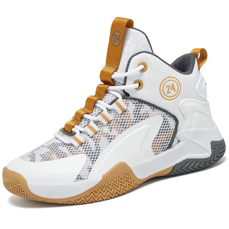 Damen Sportliche Basketball-Sneaker mit atmungsaktivem Mesh-Obermaterial und dämpfender Sohle Heidi Mode - Image 5