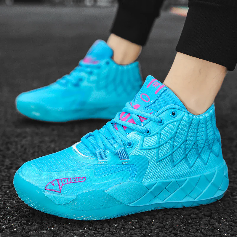 Damen Sportliche Basketball-Sneaker mit atmungsaktiver Oberflächenstruktur und rutschfester Sohle Heidi Mode - Image 8