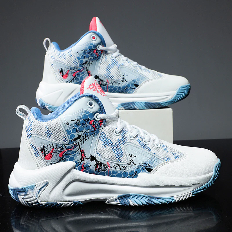 Damen Sportliche Basketball Sneakers mit atmungsaktiver Mesh-Oberfläche Heidi Mode - Image 4