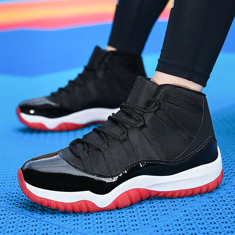 Damen Sportliche Basketballschuhe mit hohem Kragen und rutschfester Sohle Heidi Mode - Image 2