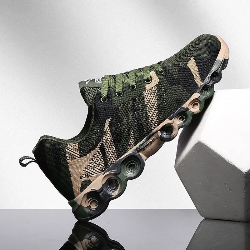 Damen Sportliche Camouflage Sneakers mit dämpfender Sohle Heidi Mode - Image 4