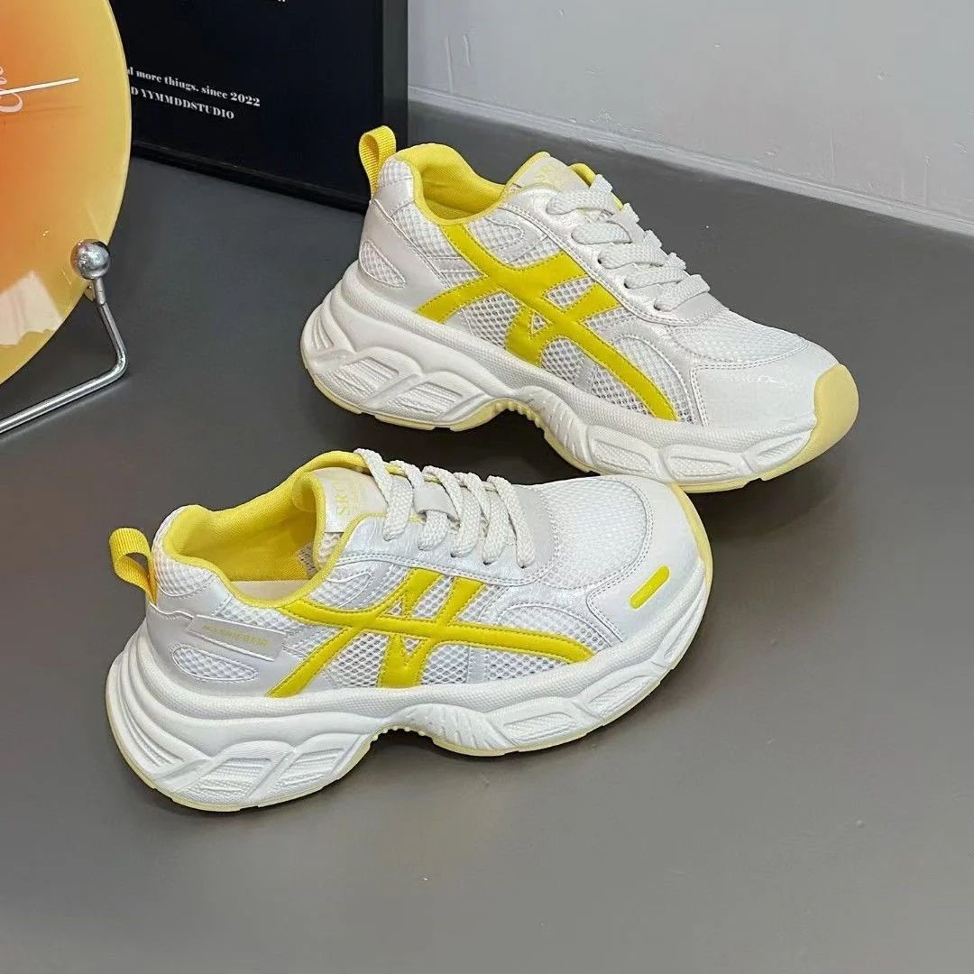 Damen Sportliche Casual Sneakers mit atmungsaktivem Obermaterial und dämpfender Sohle Heidi Mode - Image 11