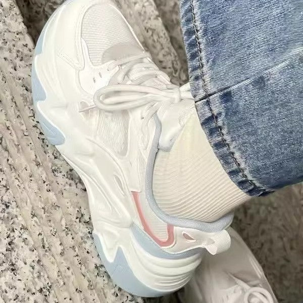 Damen Sportliche Chunky Sneaker mit atmungsaktivem Mesh und bequemer Dämpfung Heidi Mode - Image 4
