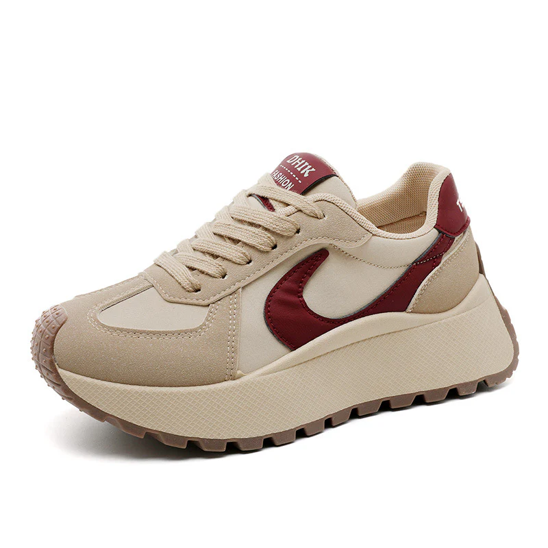 Damen Sportliche Chunky Sneaker mit atmungsaktiver Mesh-Oberfläche und dämpfendem Sohlenprofil Heidi Mode - Image 5