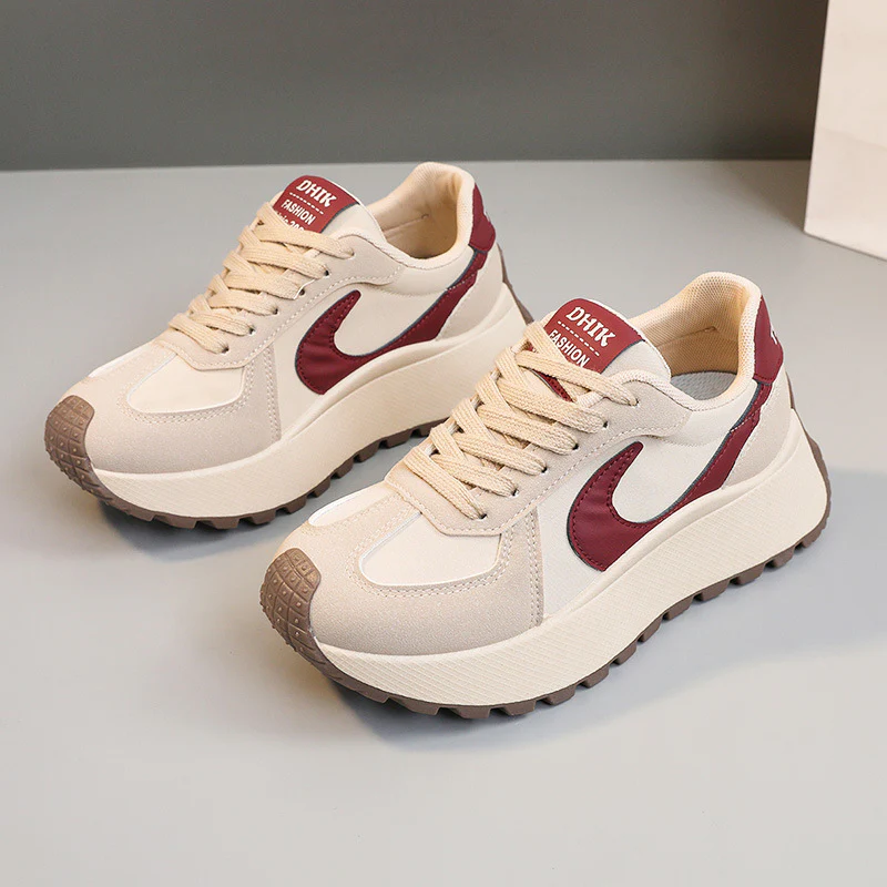 Damen Sportliche Chunky Sneaker mit atmungsaktiver Mesh-Oberfläche und dämpfendem Sohlenprofil Heidi Mode - Image 7