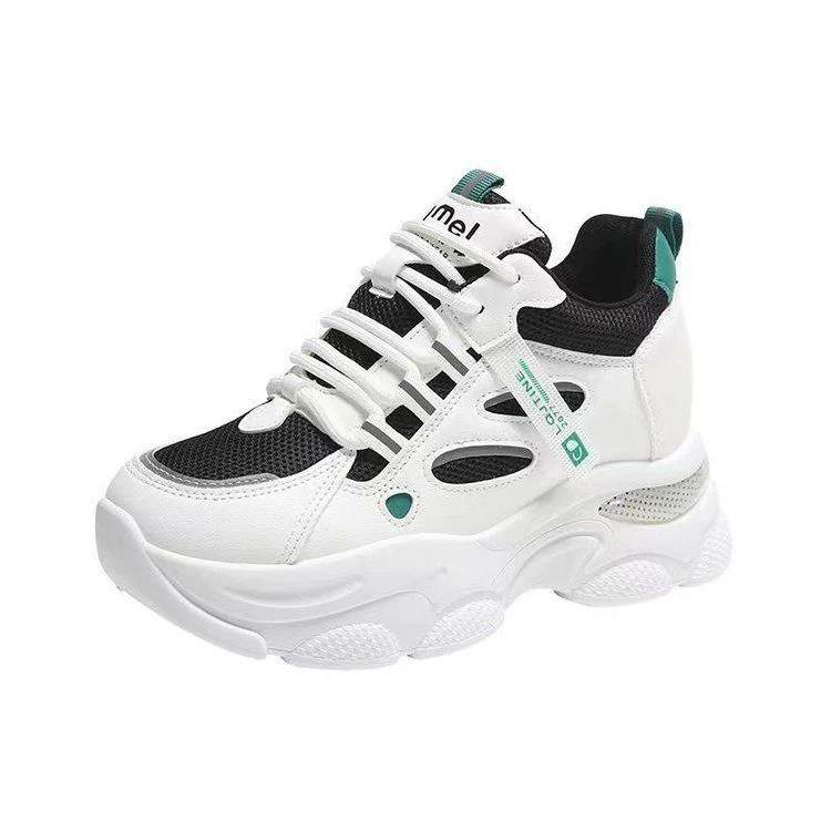 Damen Sportliche Chunky-Sneaker mit atmungsaktiver Mesh-Oberfläche und rutschfester Sohle Heidi Mode - Image 4
