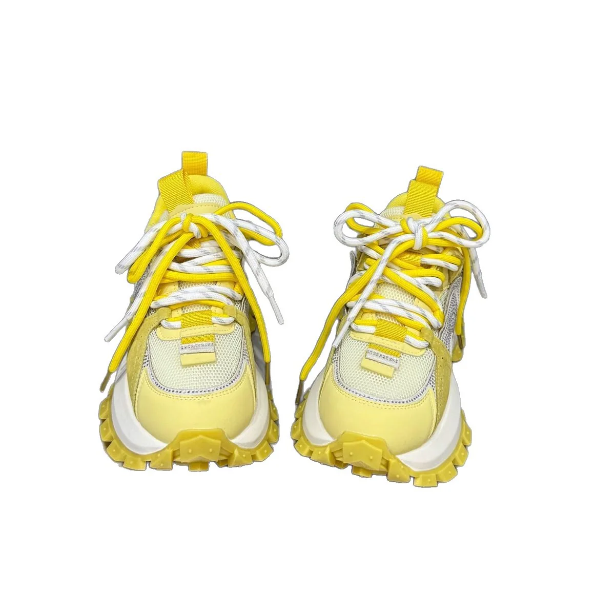 Damen Sportliche Chunky-Sneaker mit dicker Plattform und atmungsaktiver Oberflächenstruktur Heidi Mode - Image 5