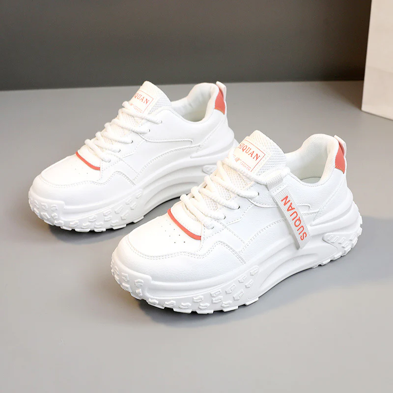 Damen sportliche Chunky Sneaker mit rutschfester Sohle und atmungsaktivem Obermaterial Heidi Mode - Image 6