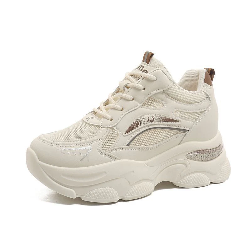 Damen Sportliche Chunky Sneakers mit atmungsaktivem Mesh-Obermaterial Heidi Mode - Image 6