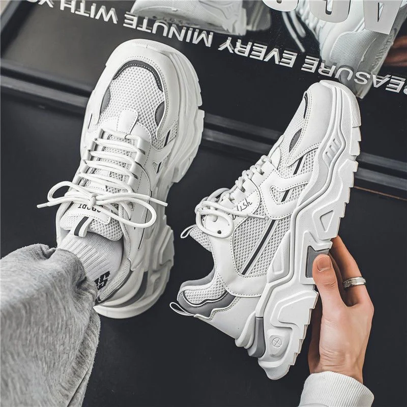 Damen Sportliche Chunky Sneakers mit atmungsaktivem Mesh-Obermaterial und dämpfendem Sohlenprofil Heidi Mode - Image 7