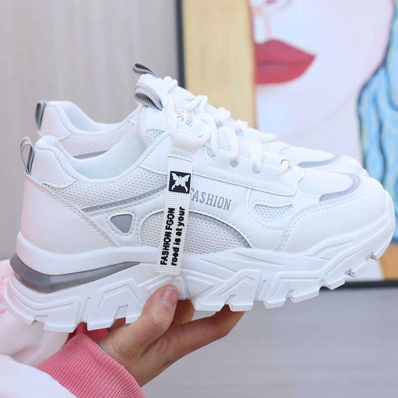Damen Sportliche Chunky Sneakers mit Atmungsaktivem Obermaterial Heidi Mode - Image 3
