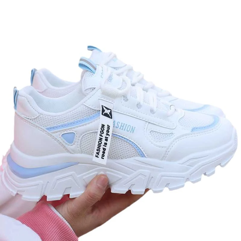 Damen Sportliche Chunky Sneakers mit Atmungsaktivem Obermaterial Heidi Mode - Image 5
