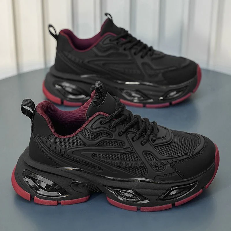 Damen Sportliche Chunky Sneakers mit atmungsaktivem Obermaterial und dämpfendem Sohlenprofil Heidi Mode - Image 4