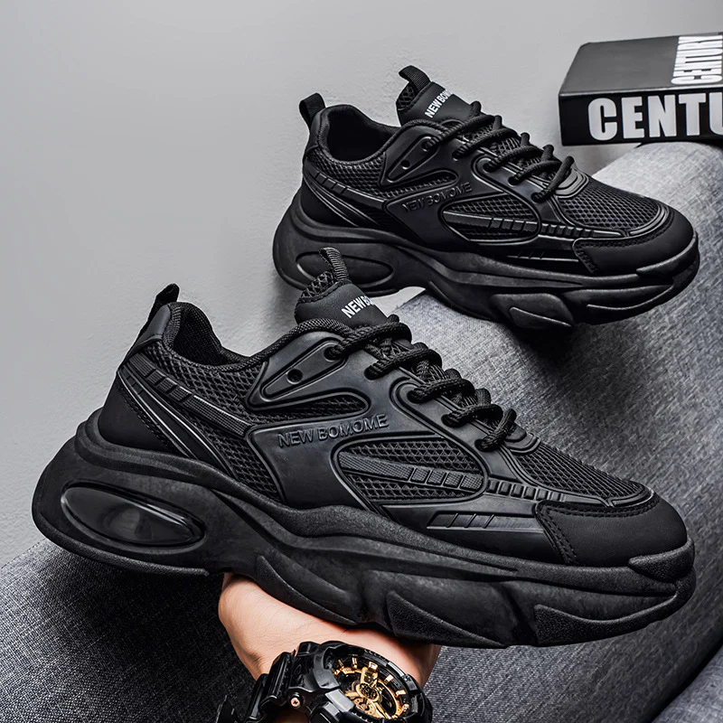 Damen Sportliche Chunky Sneakers mit atmungsaktivem Obermaterial und dynamischer Dämpfung Heidi Mode - Image 2