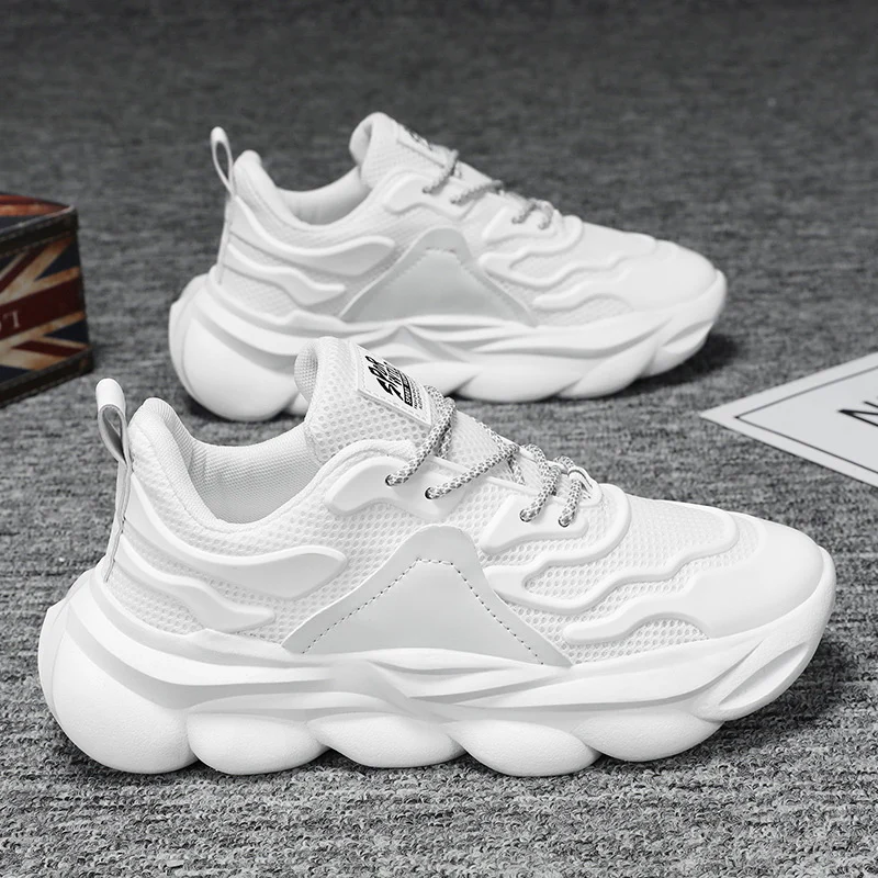 Damen Sportliche Chunky Sneakers mit atmungsaktivem Obermaterial und innovativem Dämpfungssystem Heidi Mode - Image 7