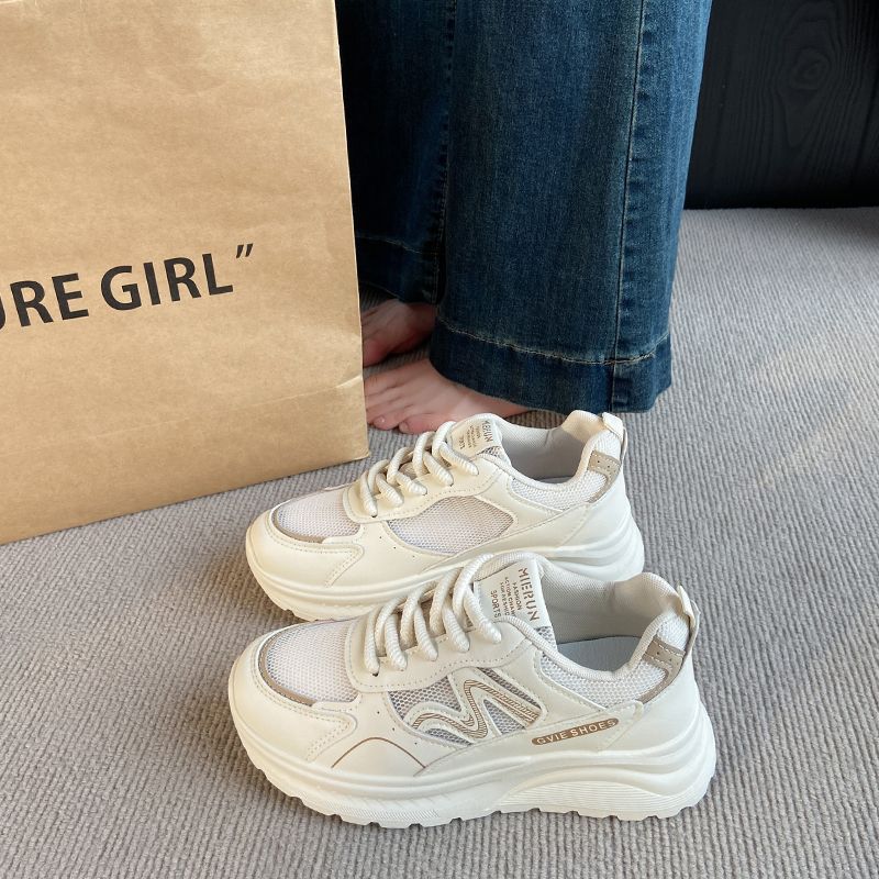 Damen Sportliche Chunky Sneakers mit atmungsaktivem Obermaterial und robustem Profil Heidi Mode - Image 2