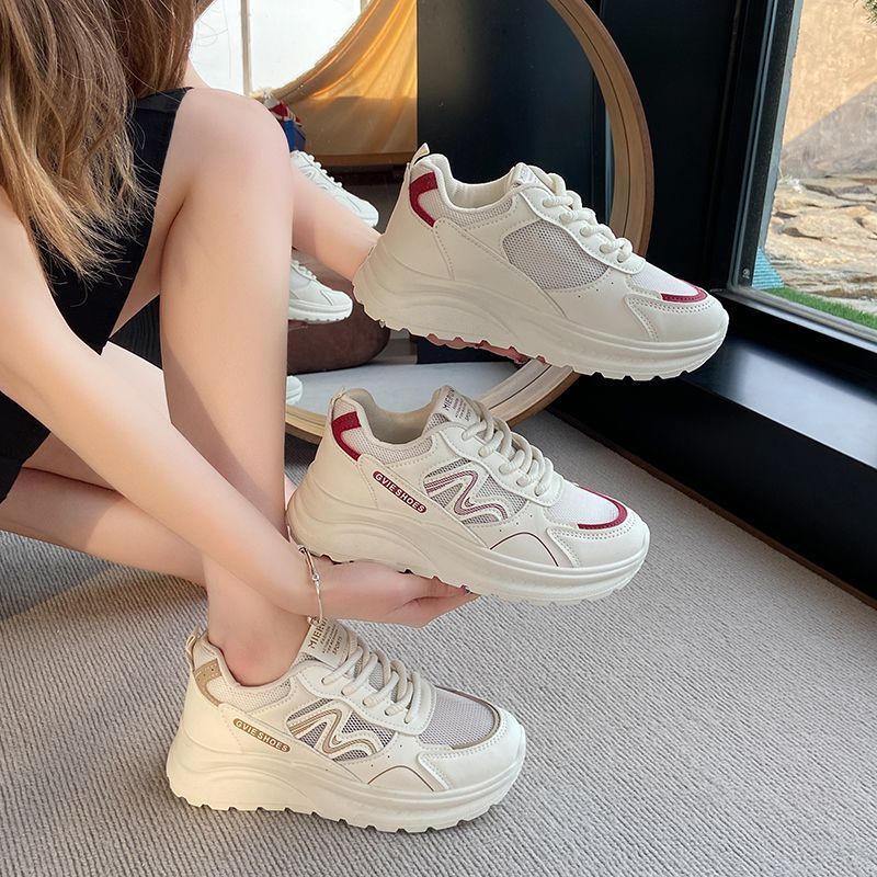 Damen Sportliche Chunky Sneakers mit atmungsaktivem Obermaterial und robustem Profil Heidi Mode - Image 7