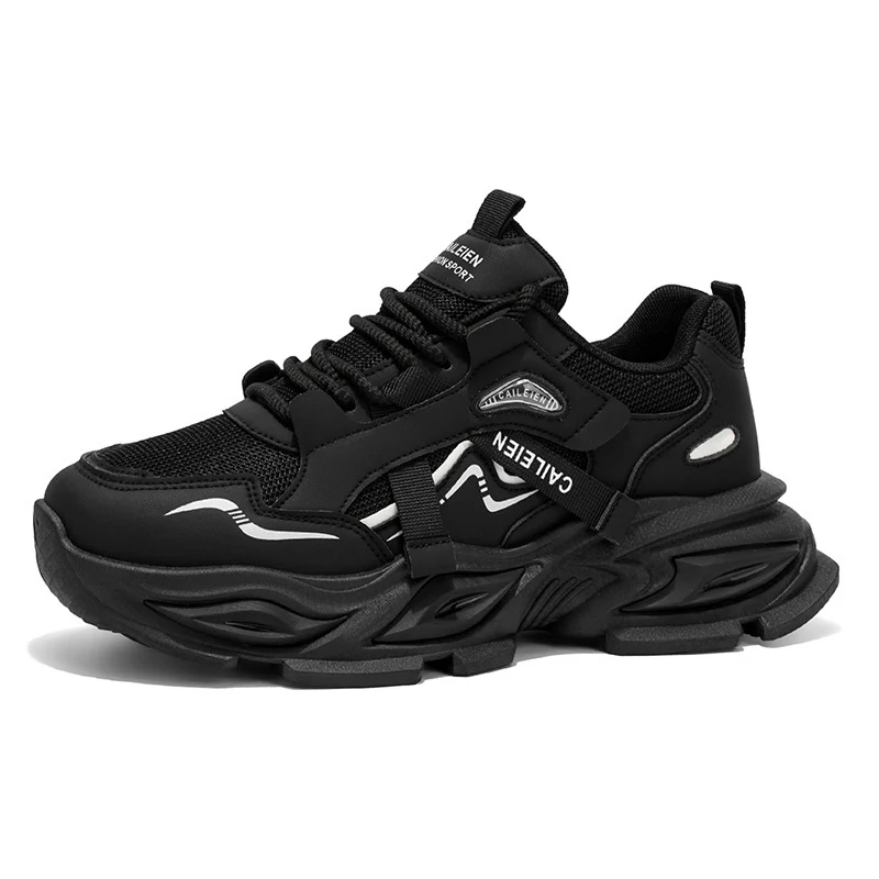 Damen Sportliche Chunky Sneakers mit atmungsaktivem Obermaterial und rutschfestem Sohlenprofil Heidi Mode - Image 5
