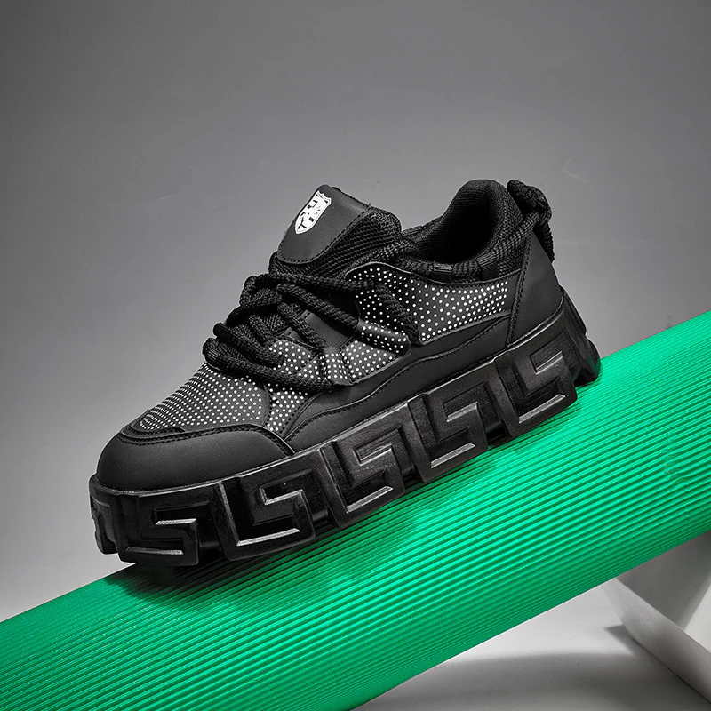 Damen Sportliche Chunky Sneakers mit atmungsaktivem Obermaterial und rutschfester Sohle Heidi Mode - Image 7