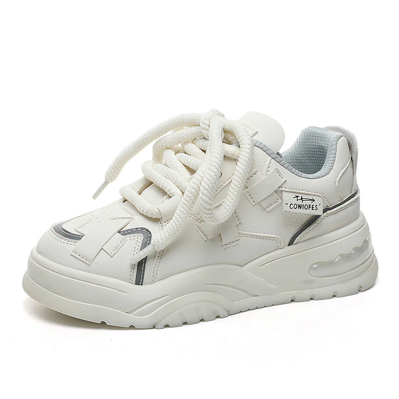 Damen Sportliche Chunky Sneakers mit atmungsaktivem Obermaterial und verstärktem Dämpfungssystem Heidi Mode - Image 5