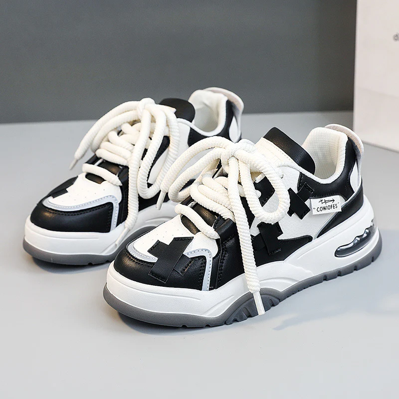 Damen Sportliche Chunky Sneakers mit atmungsaktivem Obermaterial und verstärktem Dämpfungssystem Heidi Mode - Image 7