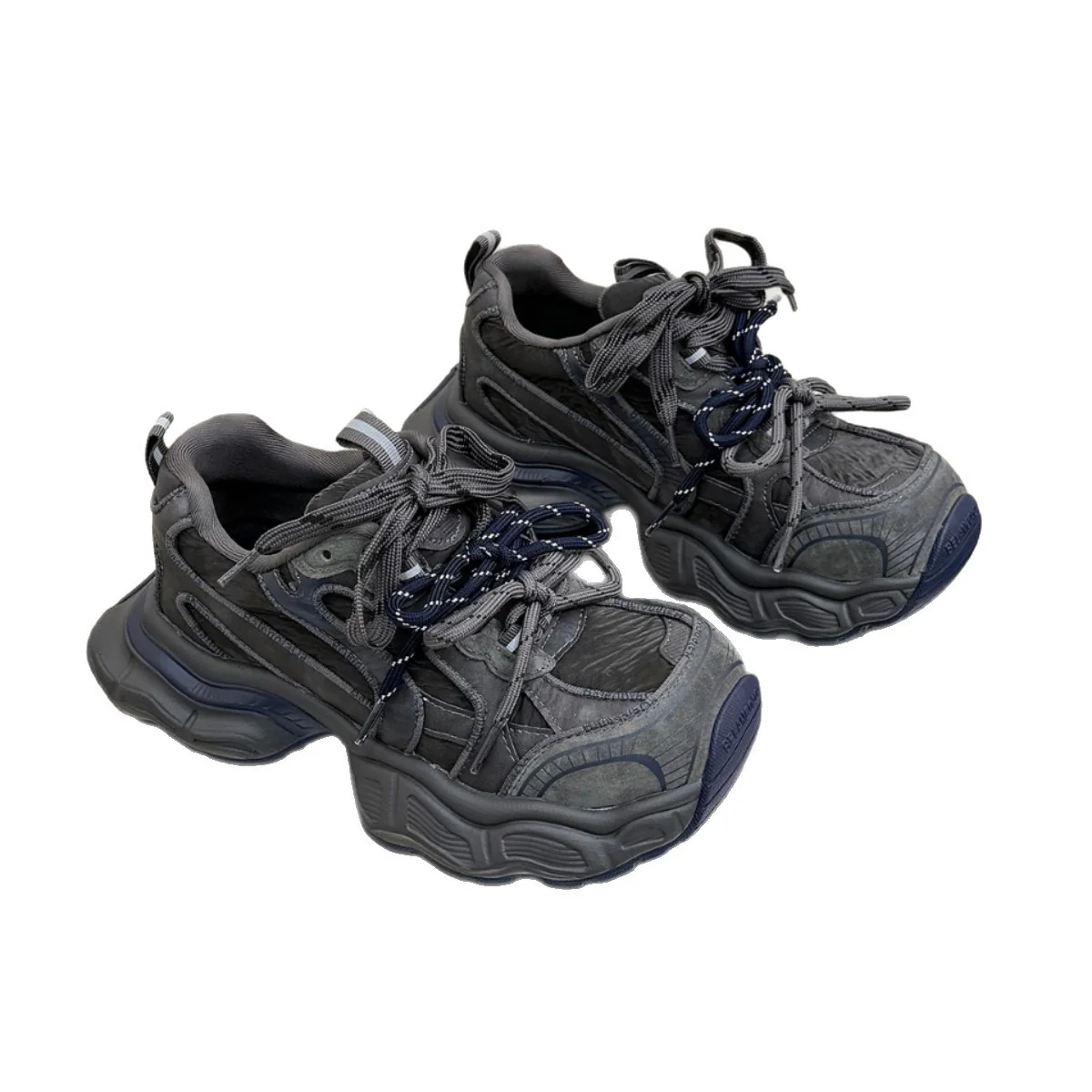 Damen Sportliche Chunky Sneakers mit atmungsaktiver Mesh-Oberfläche Heidi Mode - Image 5