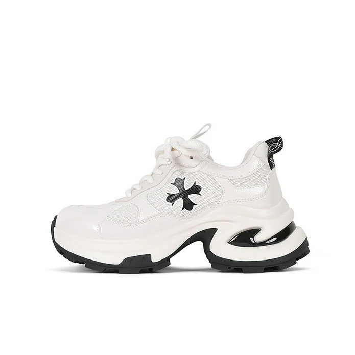 Damen Sportliche Chunky Sneakers mit atmungsaktiver Mesh-Oberfläche Heidi Mode - Image 5