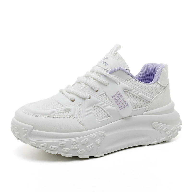 Damen Sportliche Chunky Sneakers mit atmungsaktiver Mesh-Oberfläche und dämpfendem Profil Heidi Mode - Image 5