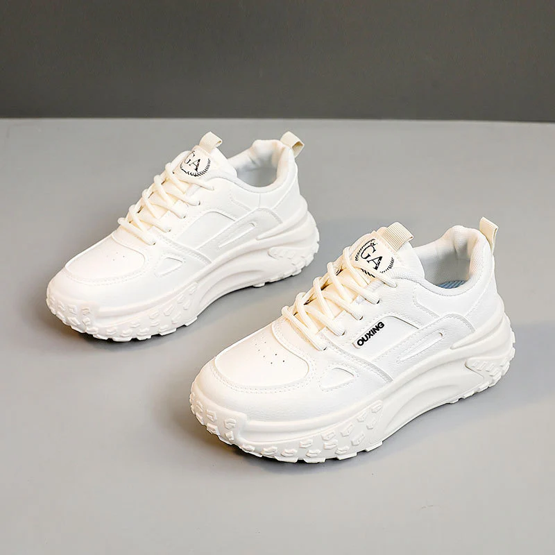 Damen sportliche Chunky Sneakers mit atmungsaktiver Mesh-Oberfläche und dämpfender Sohle Heidi Mode - Image 4