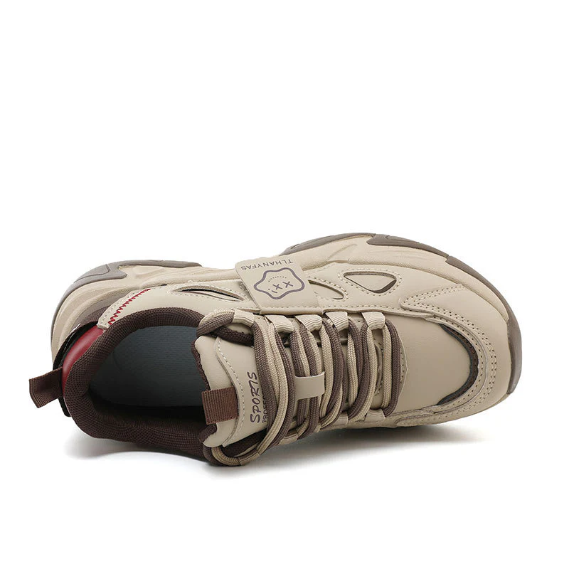 Damen Sportliche Chunky Sneakers mit atmungsaktiver Mesh-Oberfläche und dämpfender Sohle Heidi Mode - Image 3