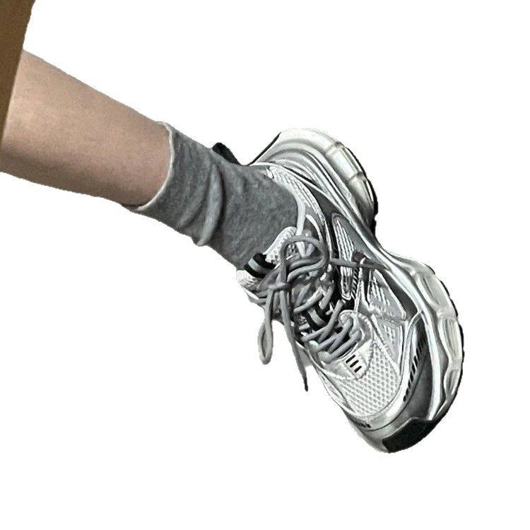 Damen Sportliche Chunky Sneakers mit atmungsaktiver Mesh-Oberfläche und komfortabler Dämpfung Heidi Mode - Image 5