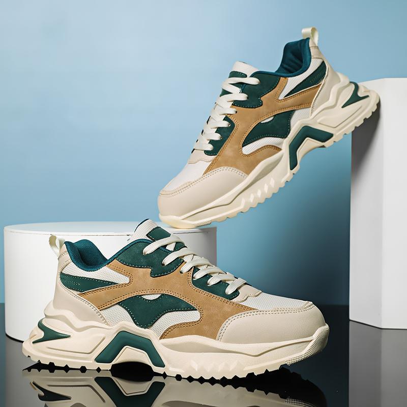 Damen Sportliche Chunky Sneakers mit atmungsaktiver Mesh-Oberfläche und rutschfester Sohle Heidi Mode - Image 3