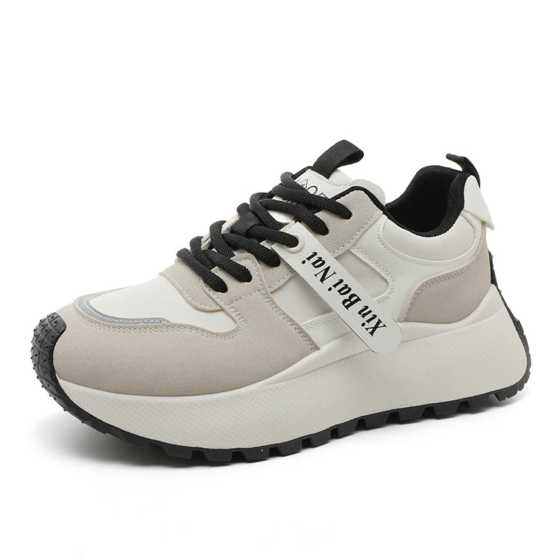 Damen Sportliche Chunky Sneakers mit atmungsaktiver Mesh-Oberfläche und rutschfester Sohle Heidi Mode - Image 5