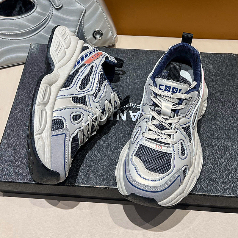 Damen Sportliche Chunky Sneakers mit atmungsaktiver Netzoberfläche Heidi Mode - Image 2