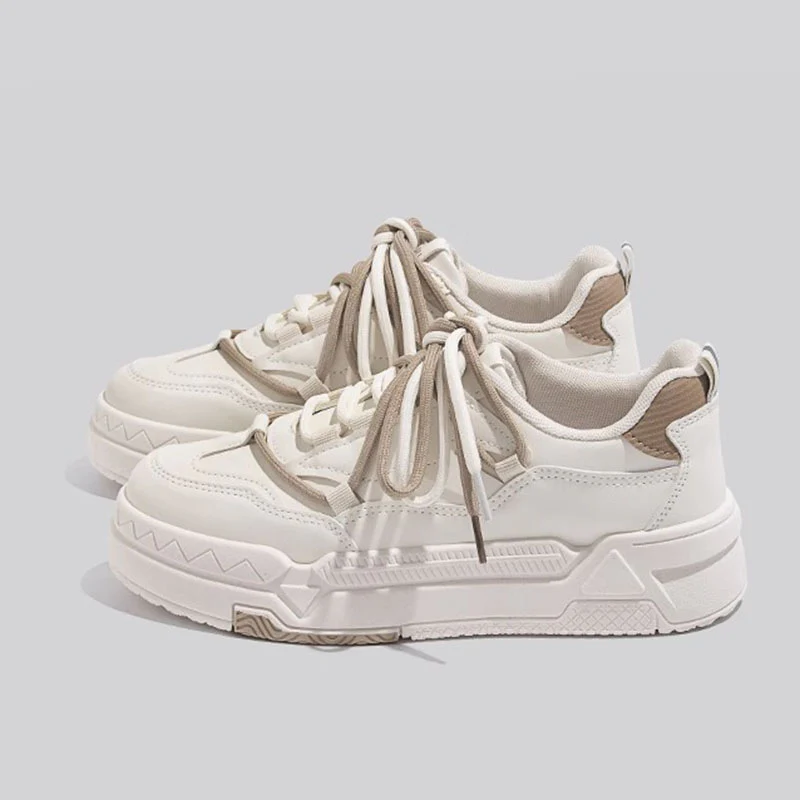 Damen Sportliche Chunky Sneakers mit atmungsaktiver Oberflächenstruktur Heidi Mode - Image 6