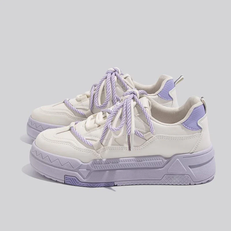Damen Sportliche Chunky Sneakers mit atmungsaktiver Oberflächenstruktur Heidi Mode - Image 7