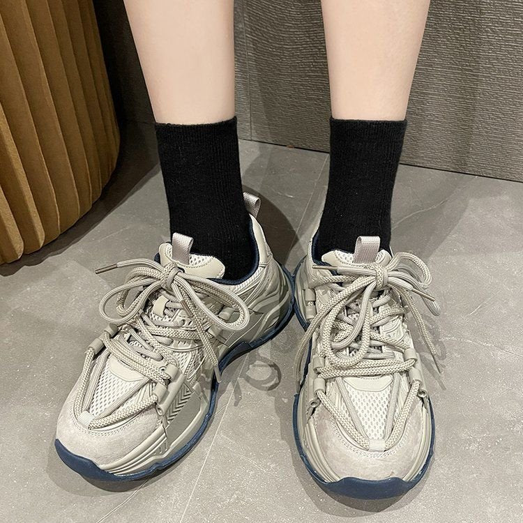Damen Sportliche chunky Sneakers mit atmungsaktiver Oberflächenstruktur Heidi Mode - Image 2