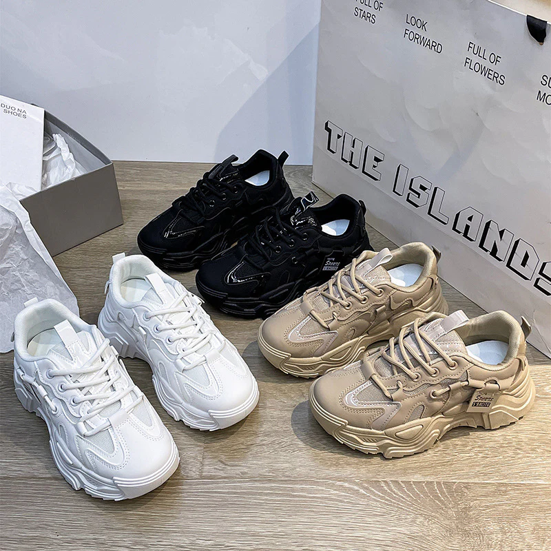 Damen Sportliche Chunky Sneakers mit atmungsaktiver Sohle Heidi Mode - Image 4