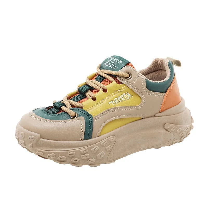 Damen Sportliche Chunky Sneakers mit atmungsaktiver Struktur Heidi Mode - Image 5