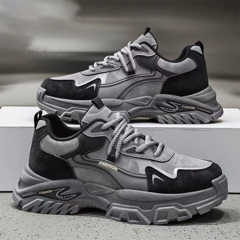 Damen Sportliche Chunky Sneakers mit besonders dämpfendem Profil und robustem Einsatz Heidi Mode - Image 2