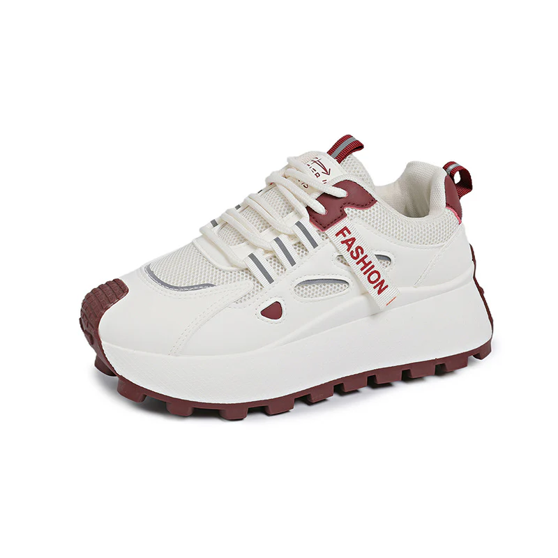 Damen Sportliche Chunky Sneakers mit dämpfendem Profil und atmungsaktiver Obermaterialstruktur Heidi Mode - Image 6